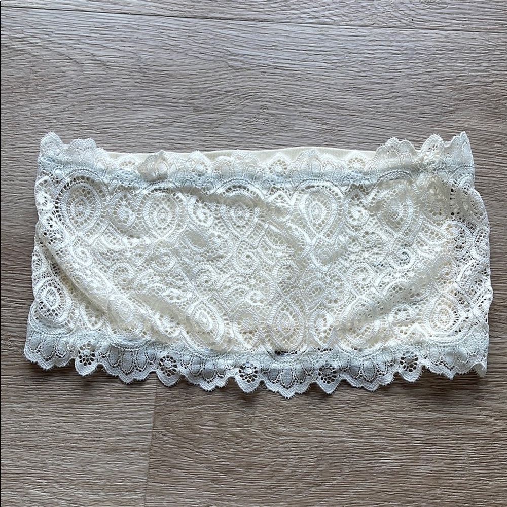 Free People Lace Bandeau Top